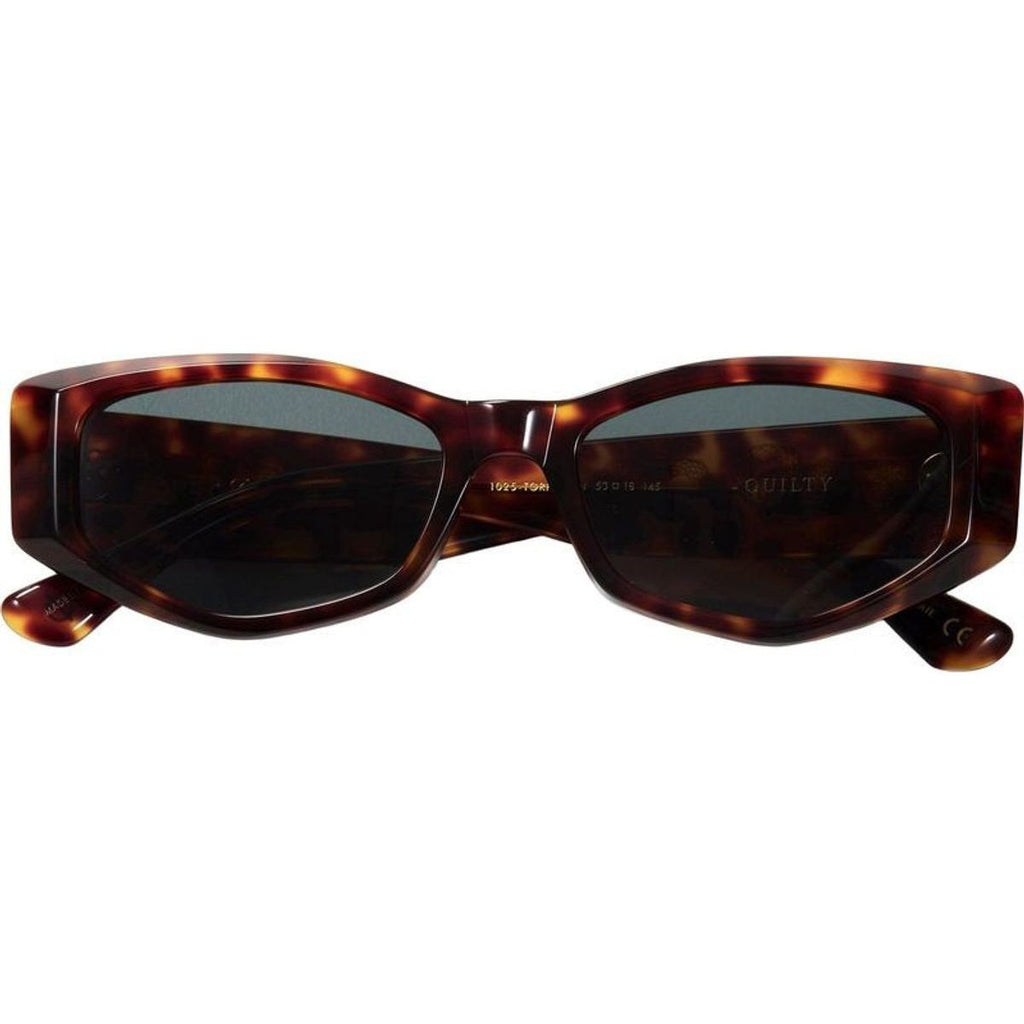Guilty, Polished Tortoise/Green Lenses