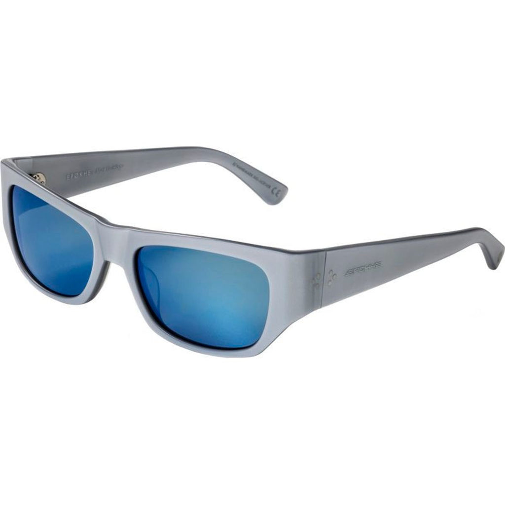 Memphis, Memphis x Occy Polished Silver/Blue Mirror Polarised Lenses