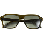 Pano, Polished Army Green/Green Gradient Lenses