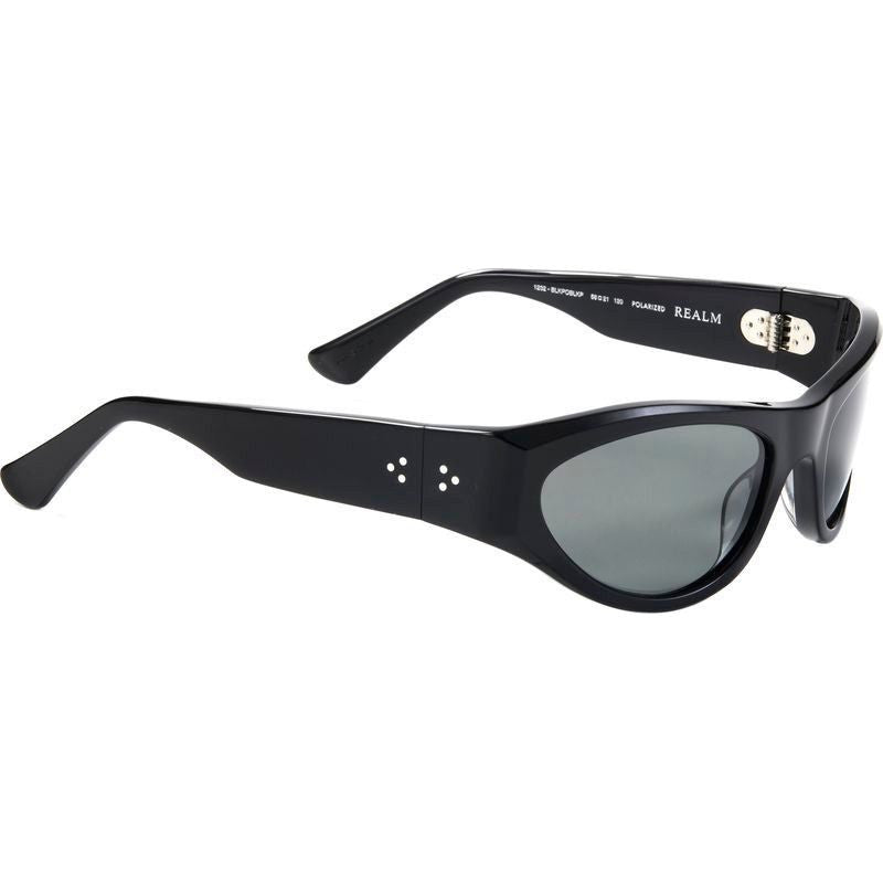 Realm, Polished Black/Black Polarised Lenses