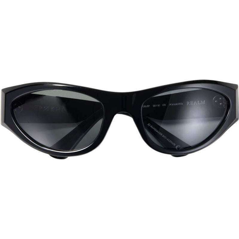 Realm, Polished Black/Black Polarised Lenses