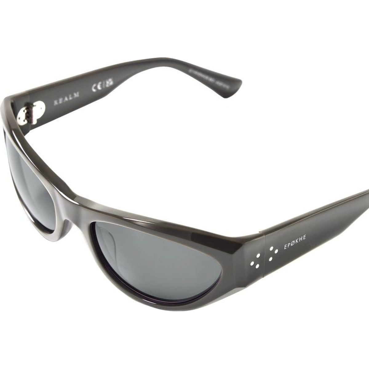 Realm, Polished Gunmetal/Grey Lenses