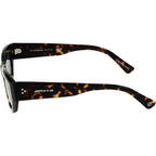 Epokhe Memory Polished Dark Tortoise Green Polarised Side