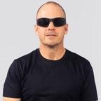 Flex Safety RSU5507, Matte Black/Smoke Lenses