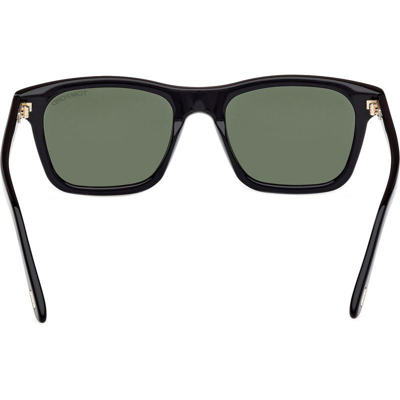 Barron FT1179, Shiny Black/Green Lenses