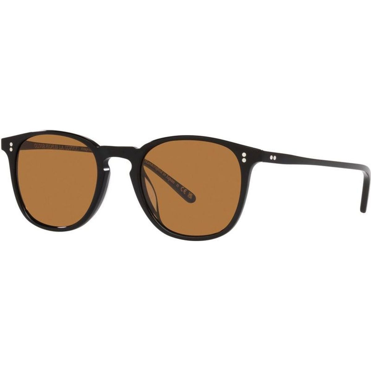 Finley 1993 Sun OV5491SU, Black/Cognac Glass Lenses 50 Eye Size