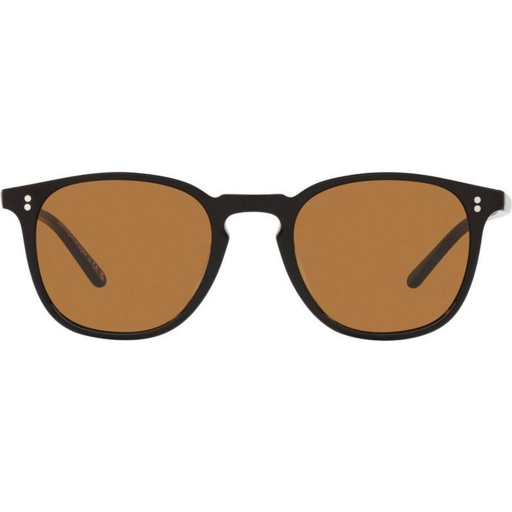 Finley 1993 Sun OV5491SU, Black/Cognac Glass Lenses 50 Eye Size