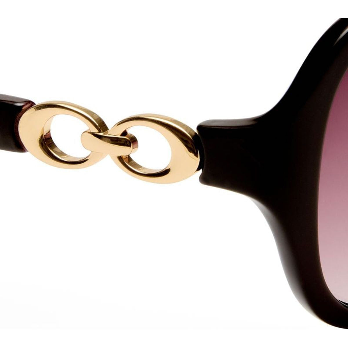 Aggie, Dark Chocolate/Warm Smoke Gradient Lenses