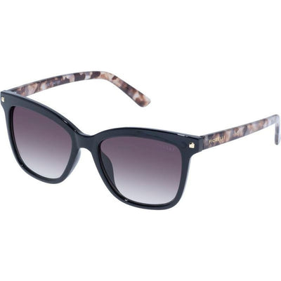 Bridget, Black and Brown Marble/Warm Smoke Gradient Lenses