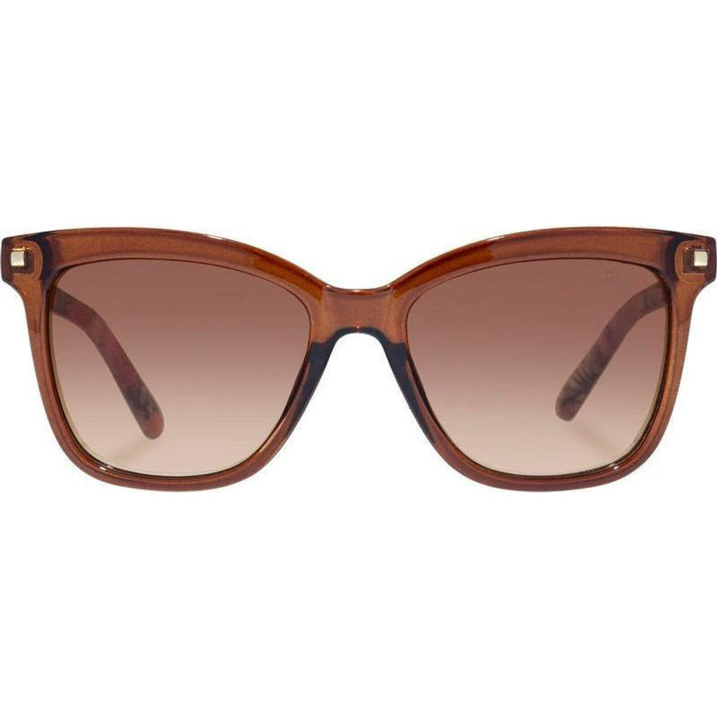 Bridget, Floral Toffee/Brown Gradient Lenses