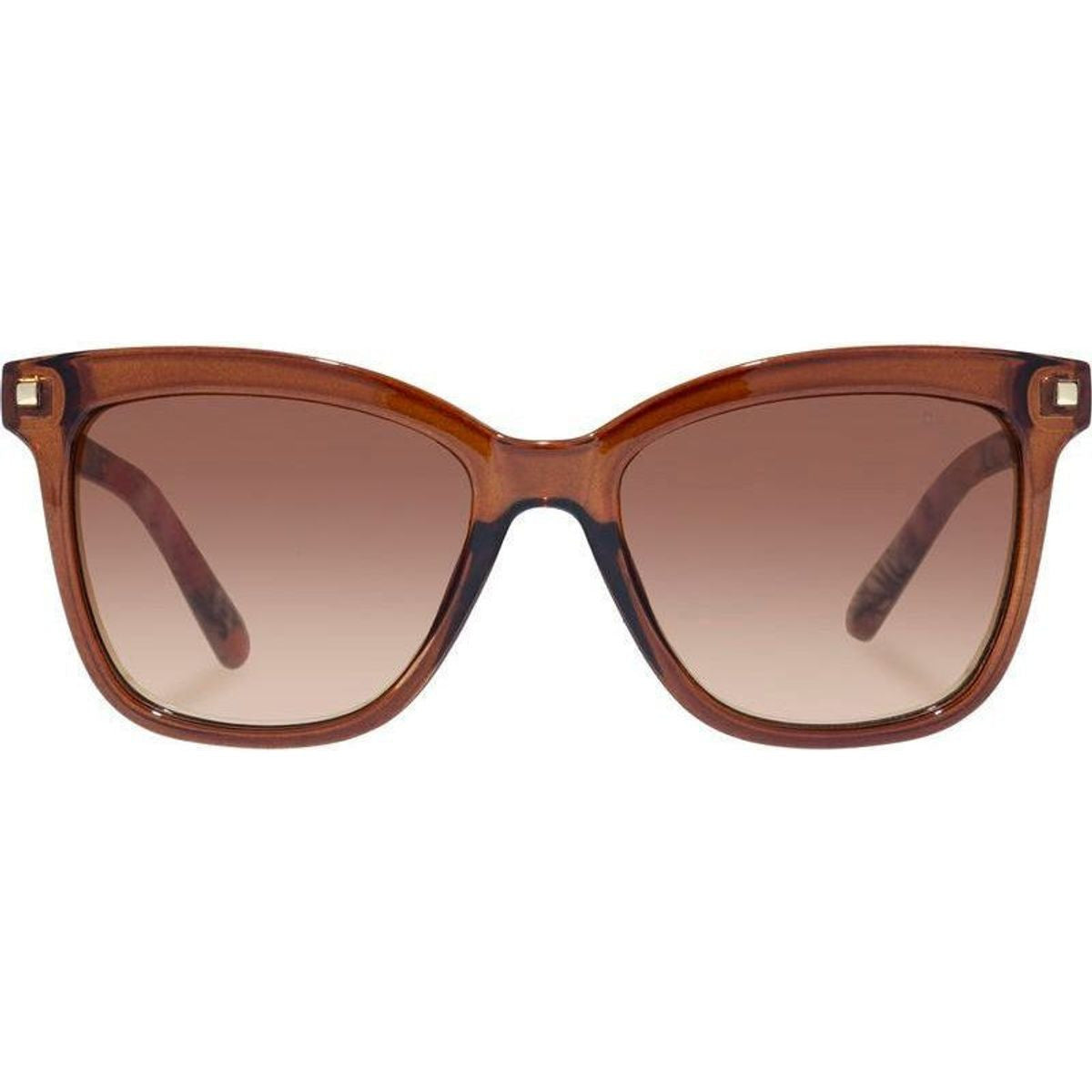 Bridget, Floral Toffee/Brown Gradient Lenses