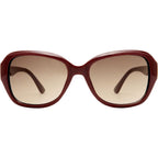 Brunella, Burgundy/Dark Brown Gradient Lenses