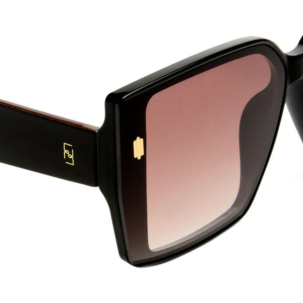 Coco, Black Malt/Warm Smoke Gradient Lenses