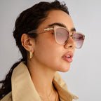 Ima, Blush/Warm Smoke Gradient Lenses