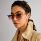 Ima, Blush/Warm Smoke Gradient Lenses