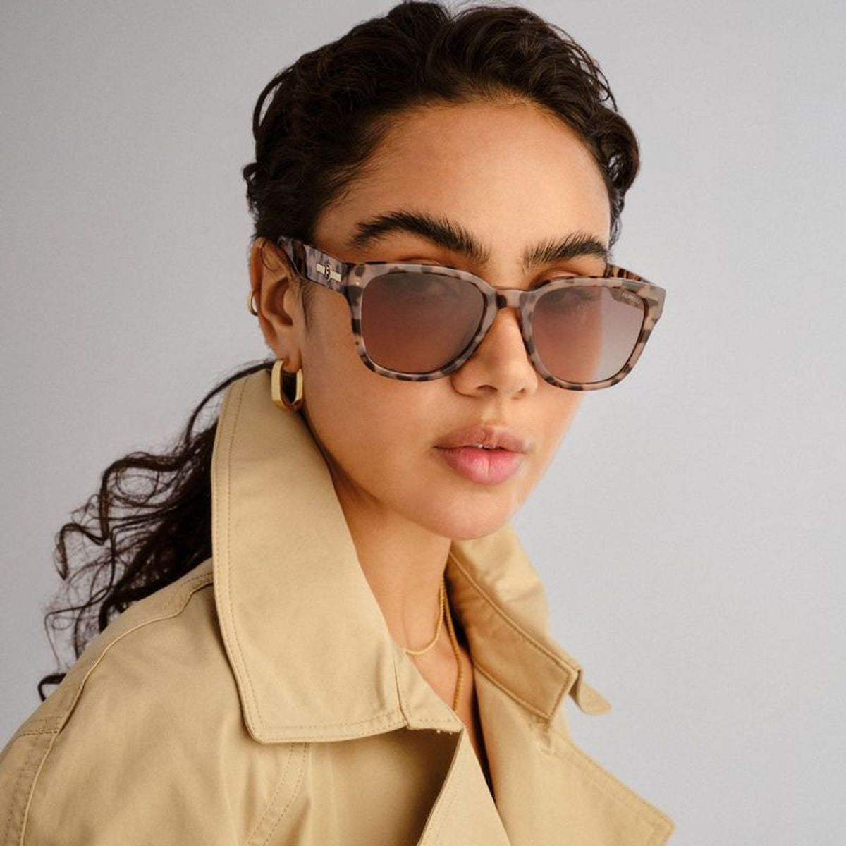 Ima, Cookie Tort/Brown Gradient Lenses