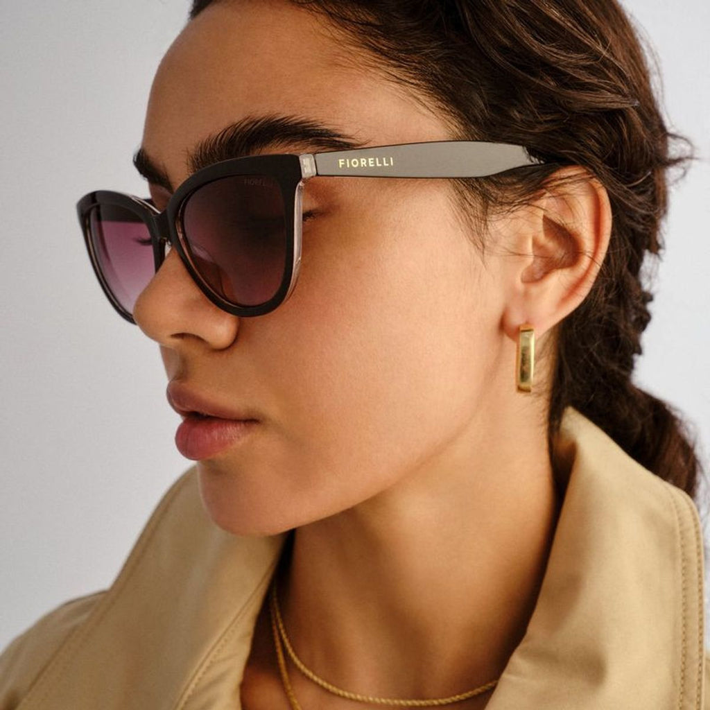 Luna, Black Malt/Warm Smoke Gradient Lenses