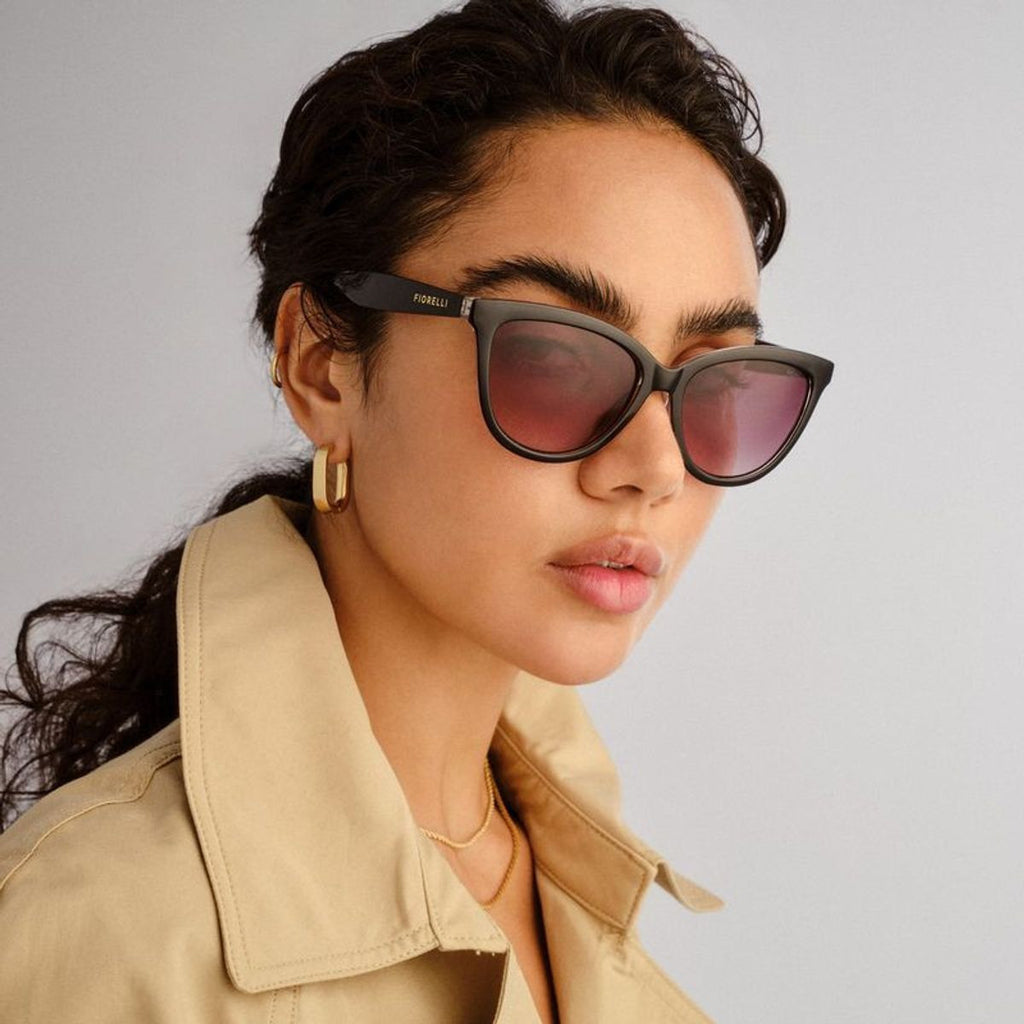 Luna, Black Malt/Warm Smoke Gradient Lenses