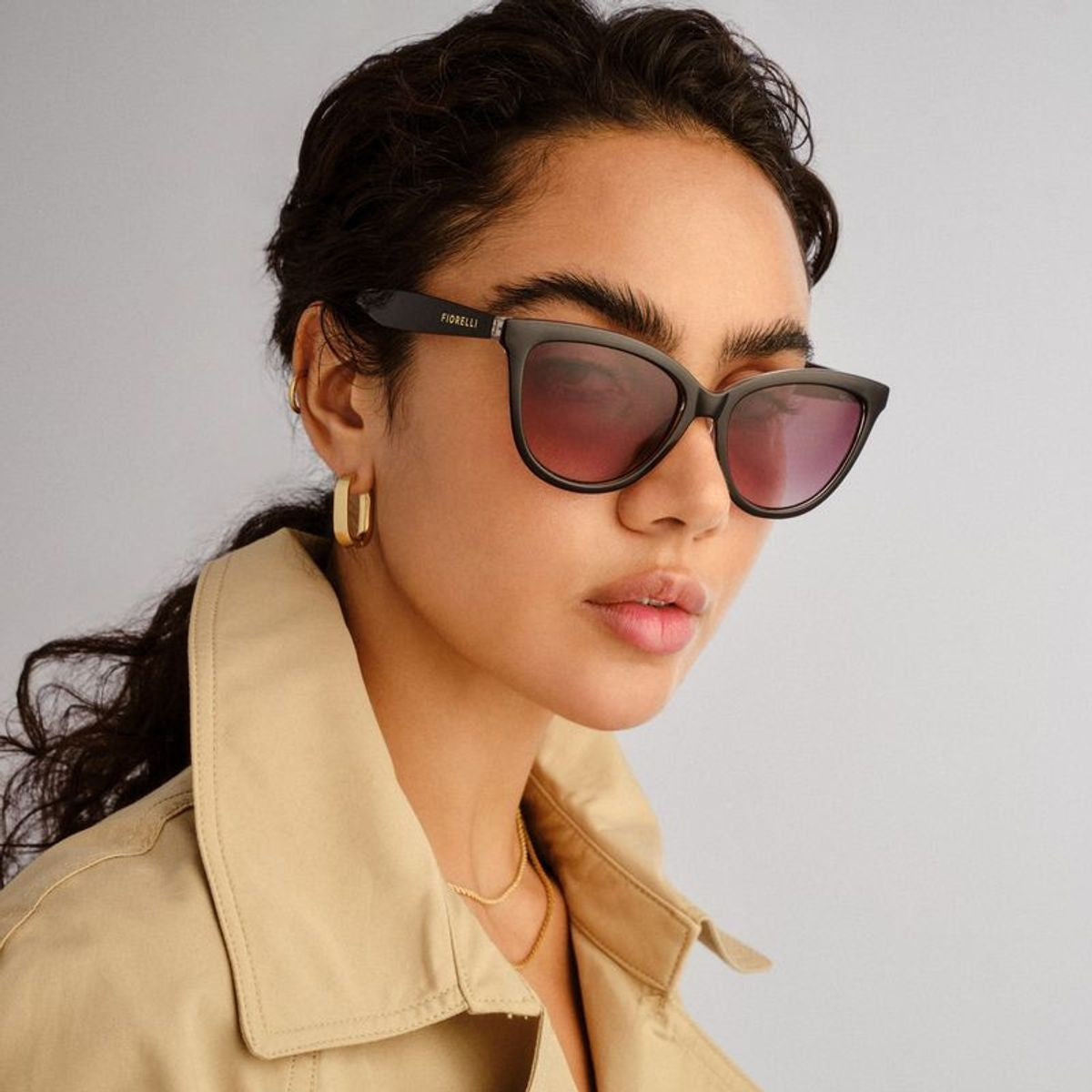 Luna, Black Malt/Warm Smoke Gradient Lenses