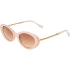 Meghan, Crystal Rose/Brown Gradient Lenses