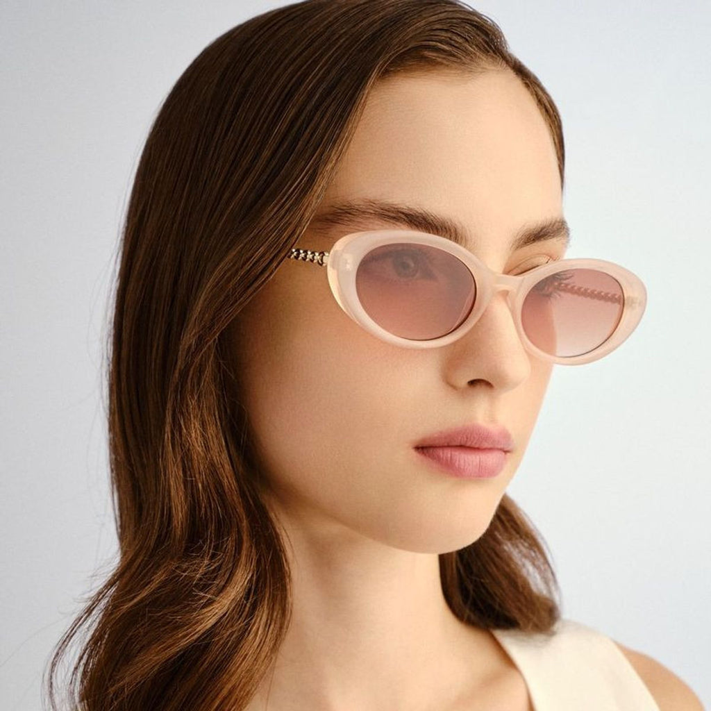 Meghan, Crystal Rose/Brown Gradient Lenses