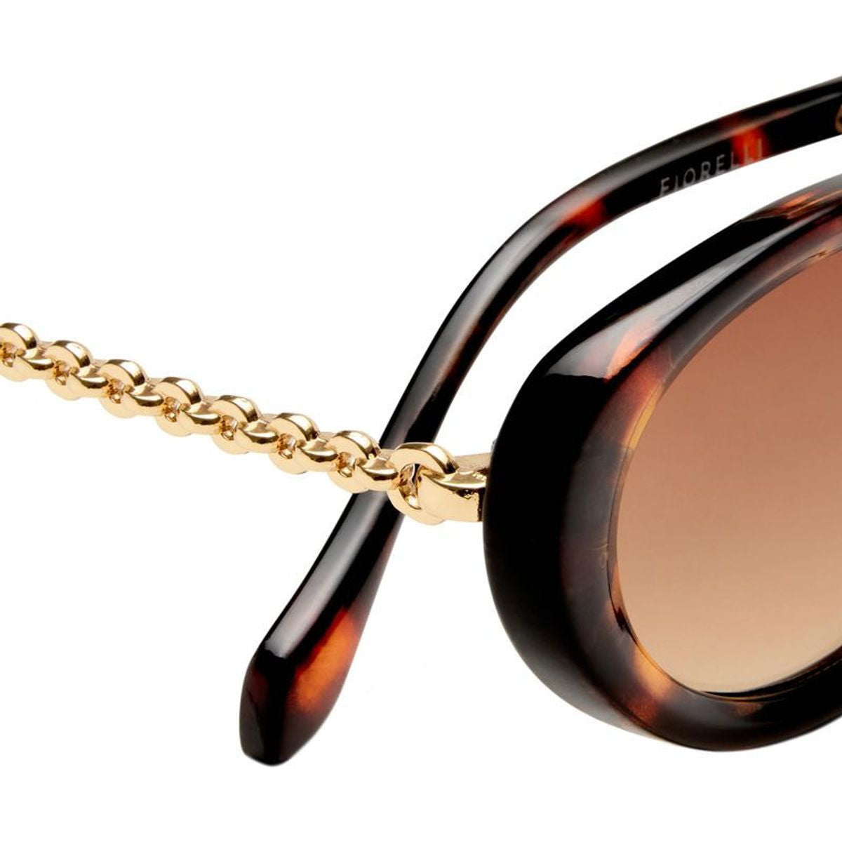 Meghan, Dark Tort/Brown Gradient Lenses