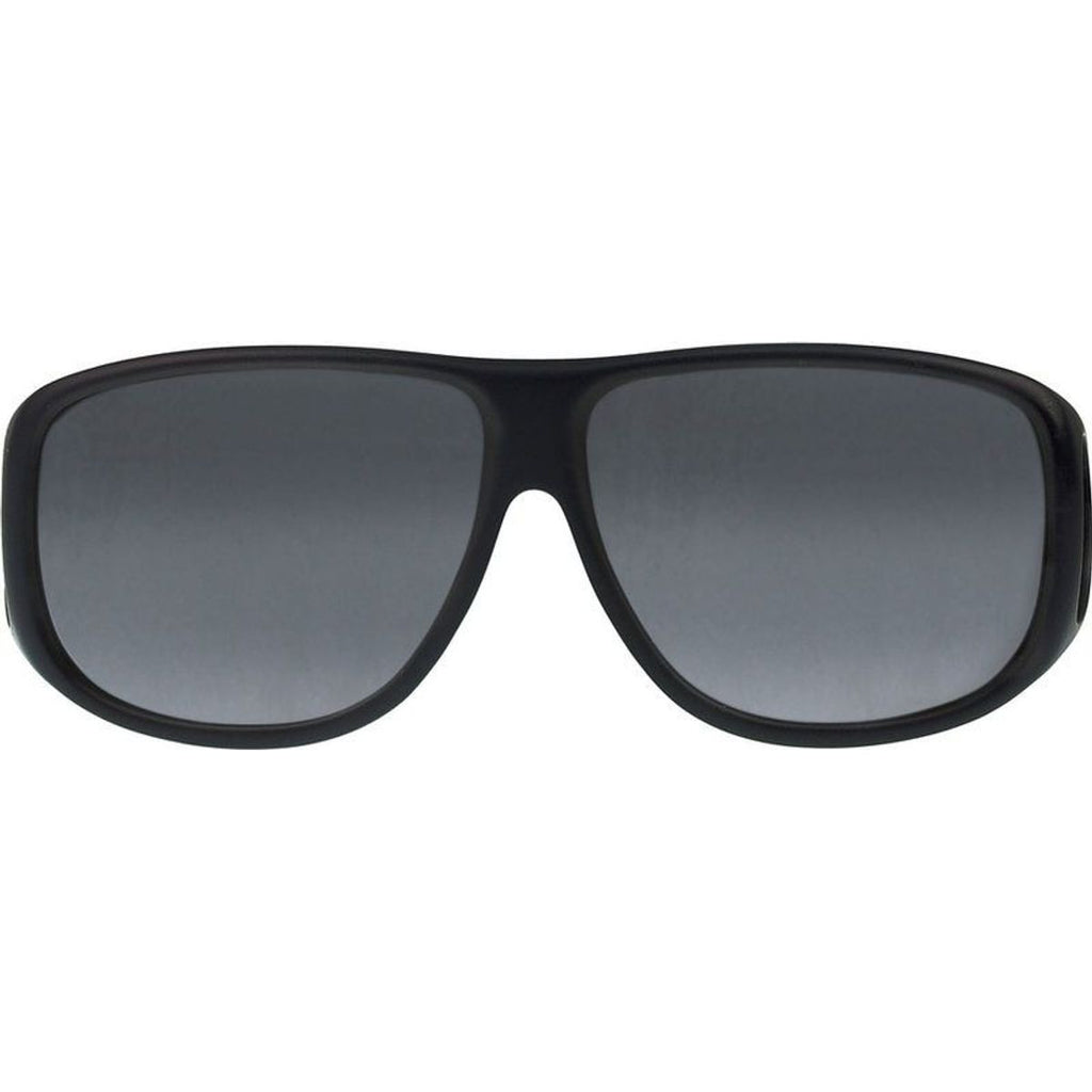Aviator, Matte Black/Grey Polarised Lenses