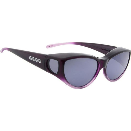 Ikara, Plum Gradient/Grey Polarised Lenses