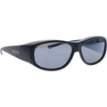 Sunni Small, Satin Black/Grey Polarised Lenses