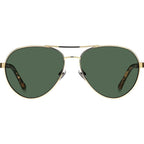 3101/S, Light Gold/Green Lenses