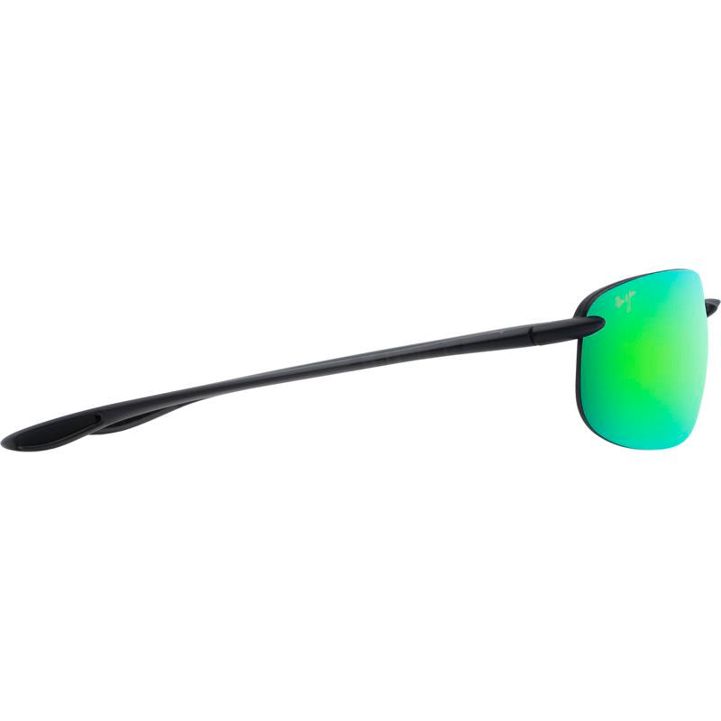 Ho'okipa XL, Translucent Matte Grey/Maui Green Polarised Lenses