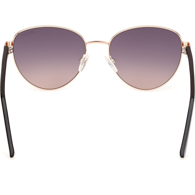 GU00101, Shiny Black/Smoke Gradient Lenses