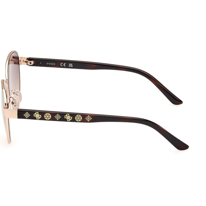 GU00101, Gold/Brown Gradient Lenses