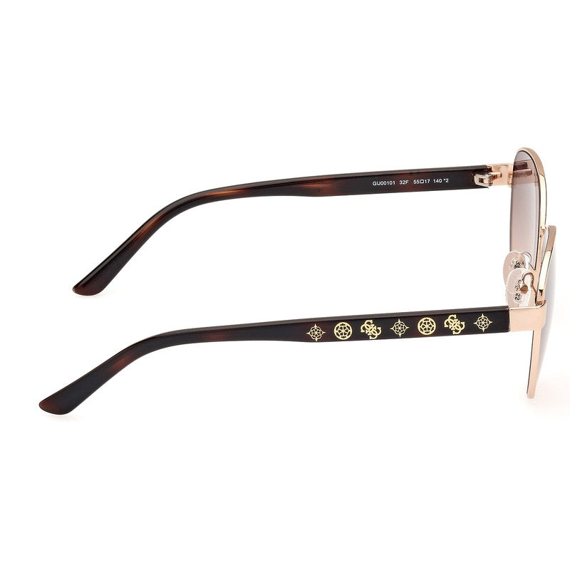 GU00101, Gold/Brown Gradient Lenses