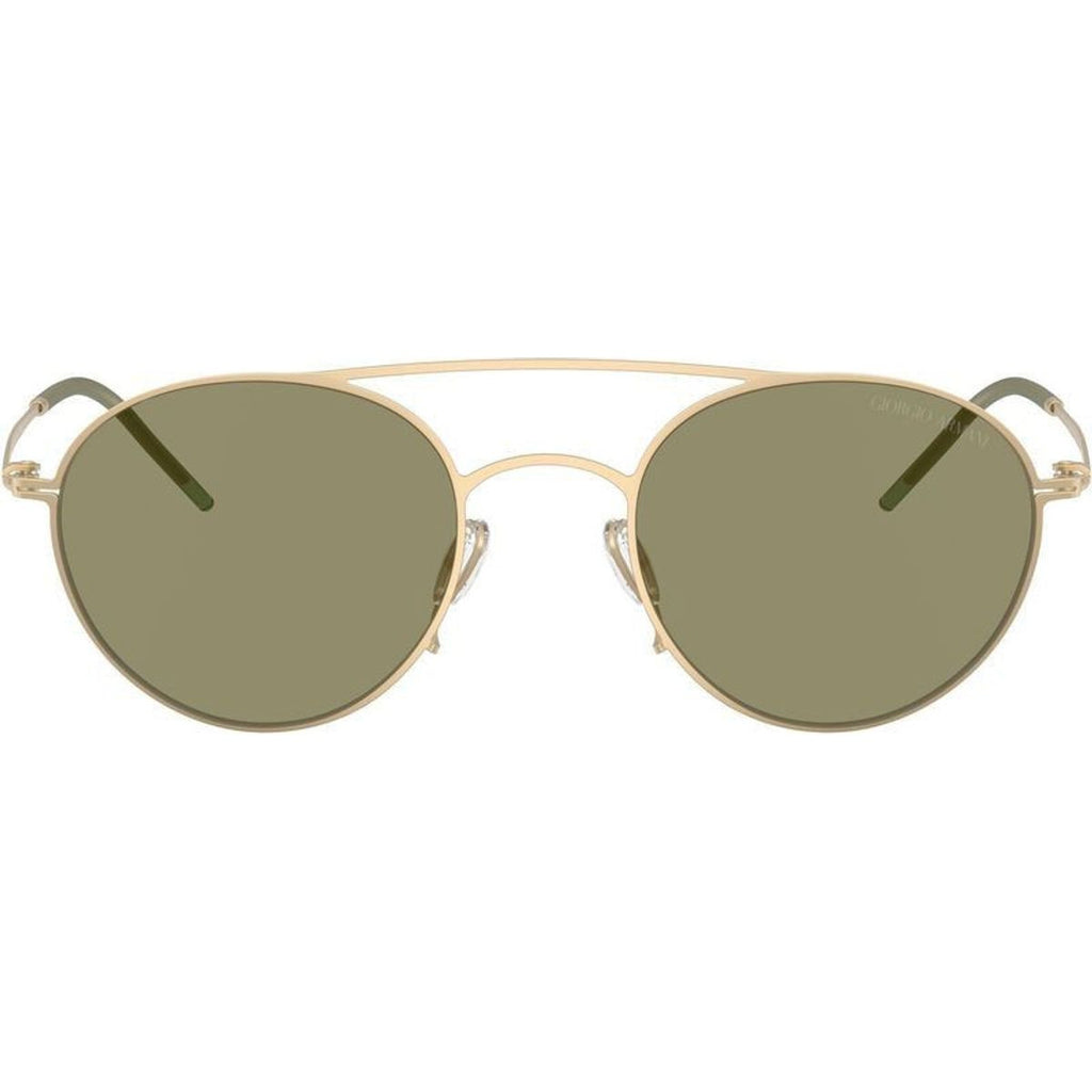 AR6169, Matte Pale Gold/Green Lenses