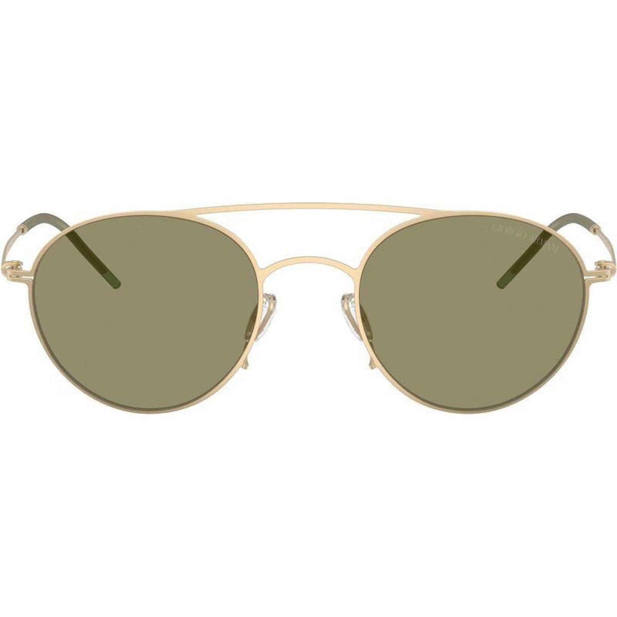 AR6169, Matte Pale Gold/Green Lenses