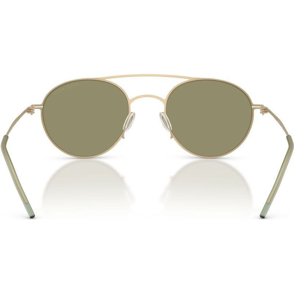 AR6169, Matte Pale Gold/Green Lenses