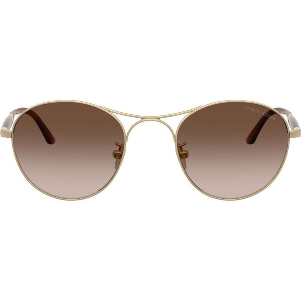 AR6177, Matte Pale Gold/Brown Gradient Lenses