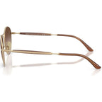 AR6177, Matte Pale Gold/Brown Gradient Lenses