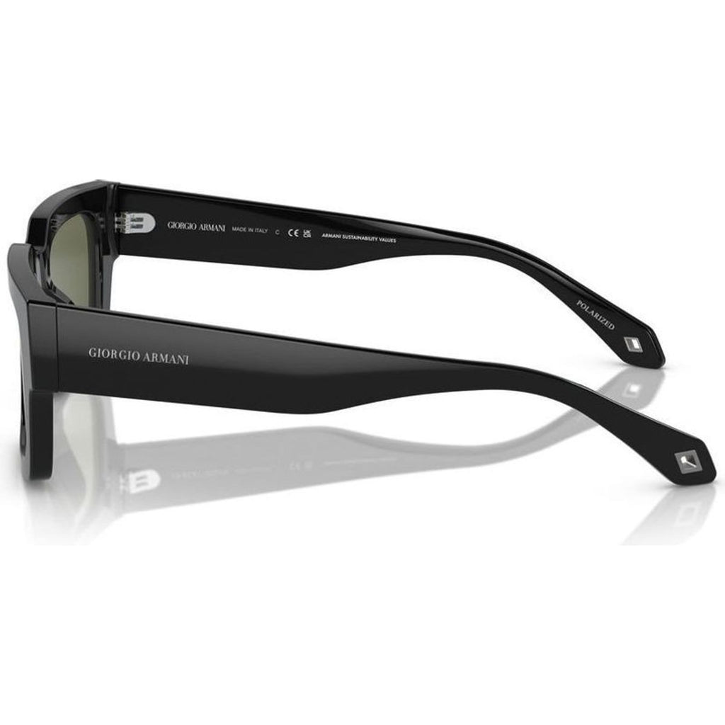 AR8184U, Black/Green Polarised Glass Lenses