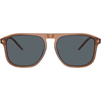 AR8212, Transparent Brown/Blue Glass Lenses