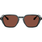 AR8220F, Transparent Grey/Red Glass Lenses
