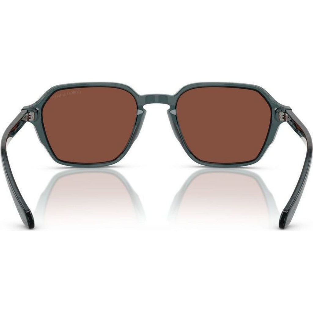 AR8220F, Transparent Grey/Red Glass Lenses