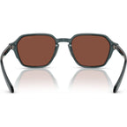 AR8220F, Transparent Grey/Red Glass Lenses