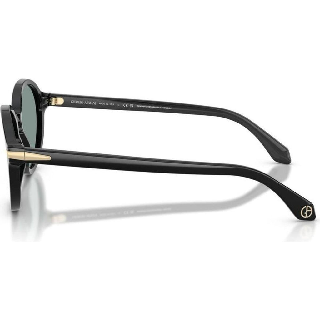 AR8237, Black/Grey Vintage Blue Glass Lenses