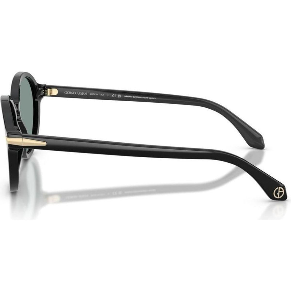 AR8237, Black/Grey Vintage Blue Glass Lenses
