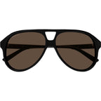GG1286S, Black/Brown Lenses