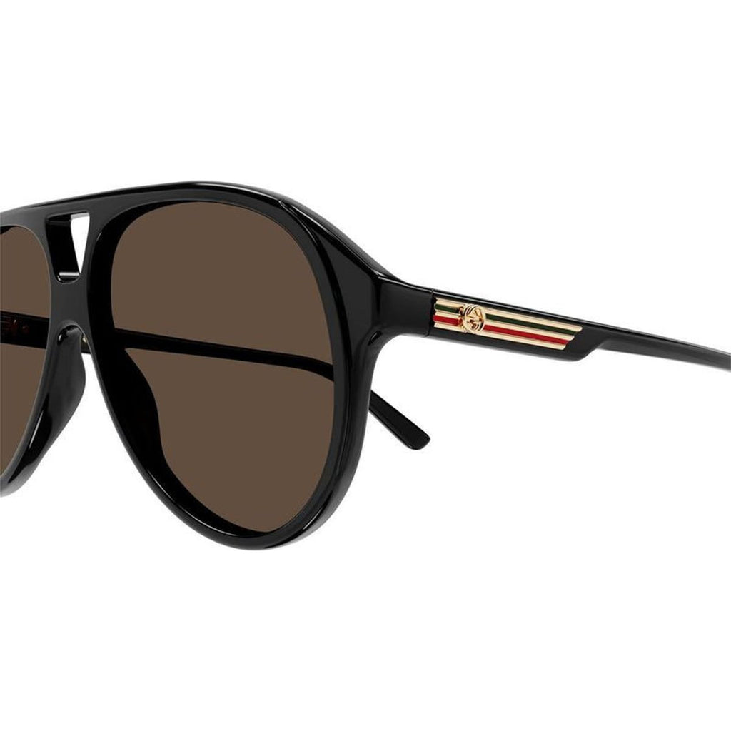 GG1286S, Black/Brown Lenses