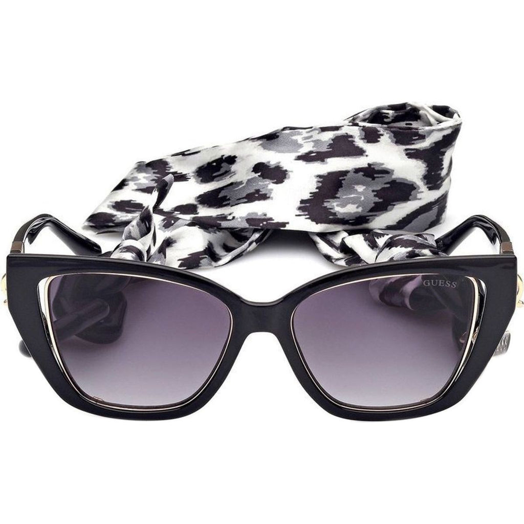 7816, Shiny Black/Smoke Gradient Lenses