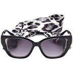 7816, Shiny Black/Smoke Gradient Lenses